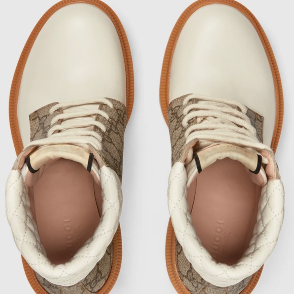 Size 10 Women’s Cream Gucci Boots - Picture 3 of 3